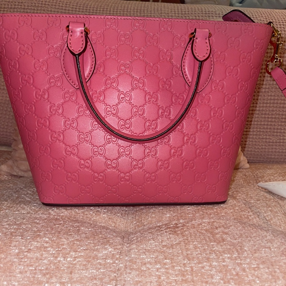 Pink Gucci Top Handle Bag! 🤩